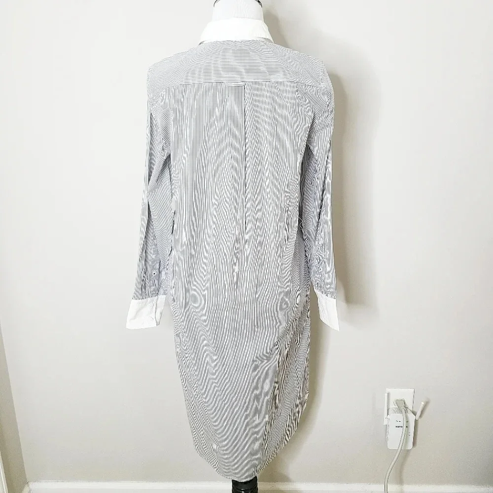 NWT J. Crew Classic Fit Crisp Cotton Poplin Shirtdress 0